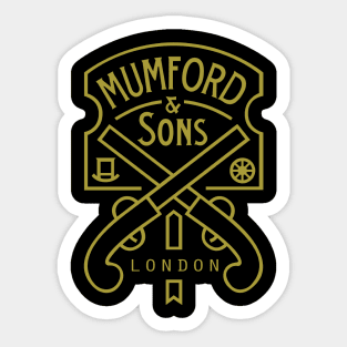 Mumford and Sons Sticker